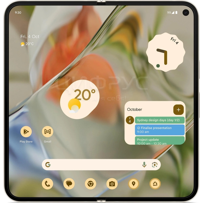 Купить Google Pixel 9 Pro Fold 256Gb+16Gb 5G Porcelain (Japan) в