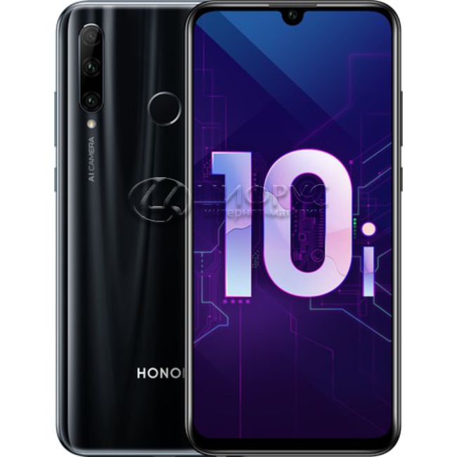 Купить Honor 10i 128Gb+4Gb Dual LTE Black (РСТ) в Москве – цена ...