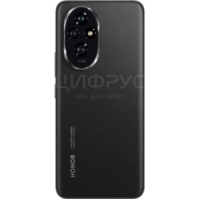Купить Honor 200 256Gb+8Gb 5G Black (Черный) (5109BFKA) (РСТ) в