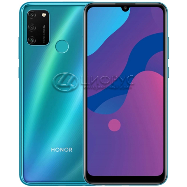 Купить Honor 9A 3/64Gb Dual LTE Green (РСТ) в Москве – цена смартфона ...