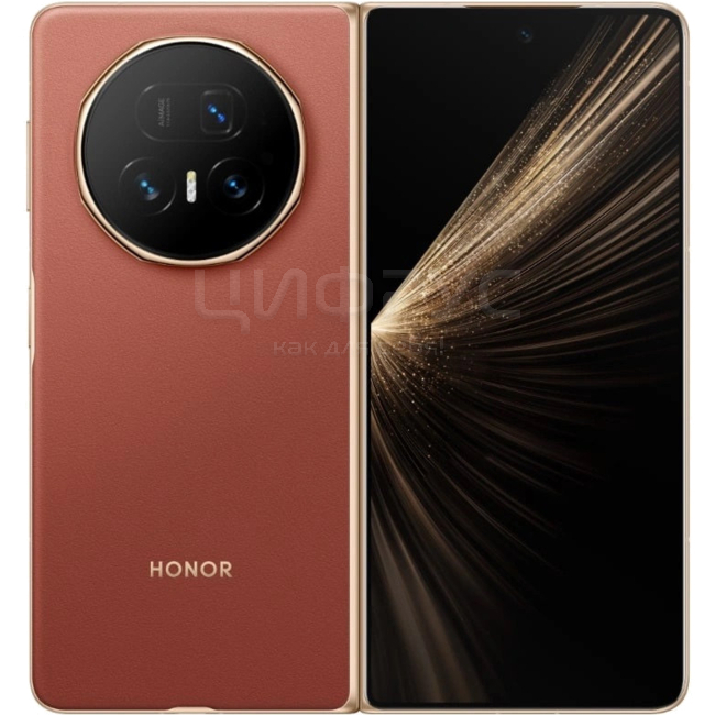 新品未開封Honor Magic V5 グローバル16/512 Brown Купить Honor Magic V5 16/512Gb 5G Brown (Коричневый) (Global) в