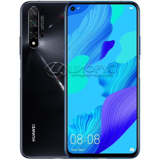 Купить Huawei Nova 5T 128Gb+8Gb Dual LTE Black в Москве – цена ...