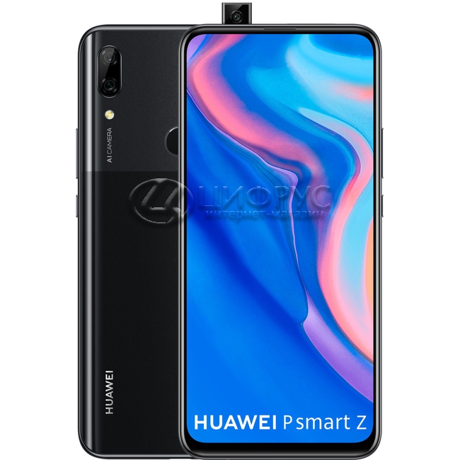 Купить Huawei P Smart Z 64Gb+4Gb Dual LTE Black (РСТ) в Москве – цена ...