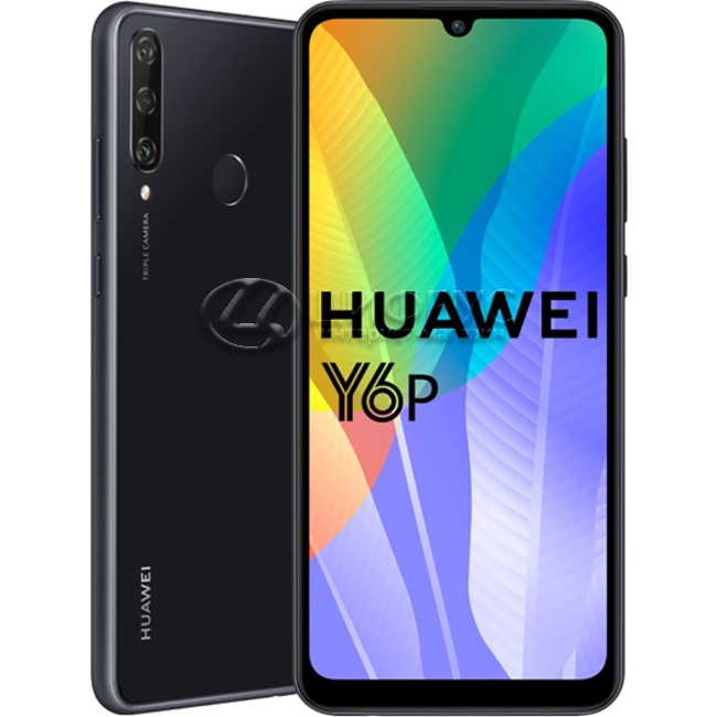 Купить Huawei Y6p (NFC) 64Gb+3Gb Dual LTE Black (РСТ) в Москве – цена ...