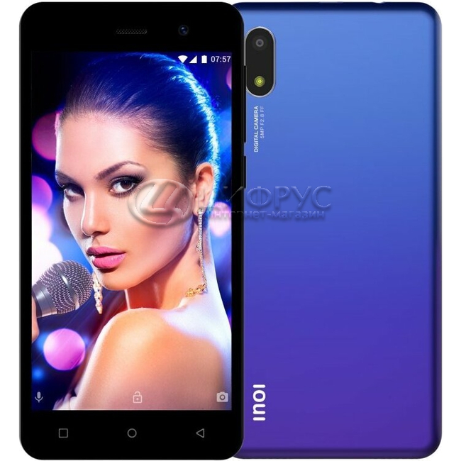 Купить INOI 2 2021 8Gb+1Gb Dual LTE Blue (РСТ) в Москве – цена Inoi 2 ...