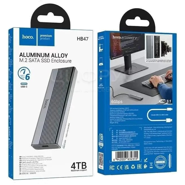 M2 SATA SSD Hoco HB47 M2 SATA SSD Hoco HB47