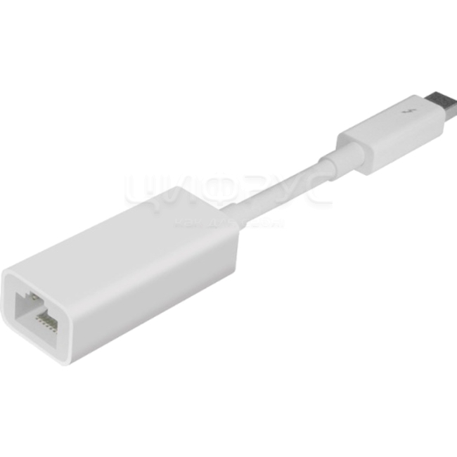 Купить Адаптер для Apple Thunderbolt Gigabit Ethernet White в Москве ...