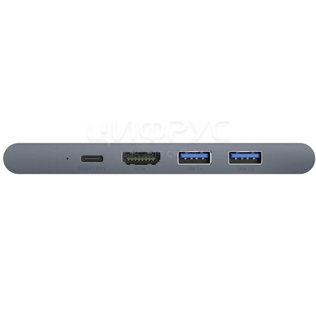 Купить HUB для MacBook Baseus" CAHUB-L0G Hub Adapter Type-c to Type-c*2 ...