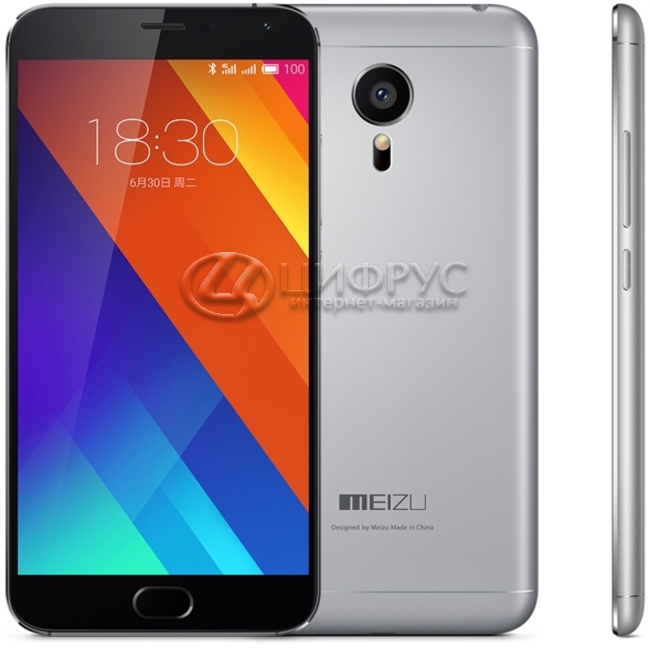 Купить Meizu MX5 (M575) 16Gb+3Gb Dual (LTE МТС) Black Gray в Москве ...