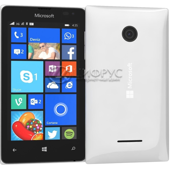 Купить Microsoft Lumia 435 White в Москве – цена смартфона Майкрософт ...
