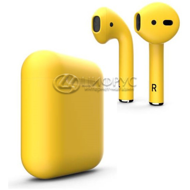 Купить Apple AirPods Yellow в Москве Apple AirPods Yellow по лучшей