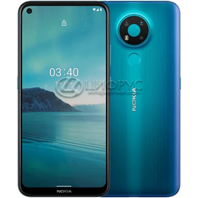 Купить Nokia 3.4 Dual Sim 64Gb+3Gb 4G Blue (РСТ) в Москве – цена ...