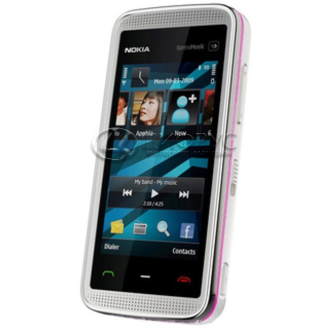 Купить Nokia 5530 XpressMusic White / Pink в Москве – цена смартфона ...
