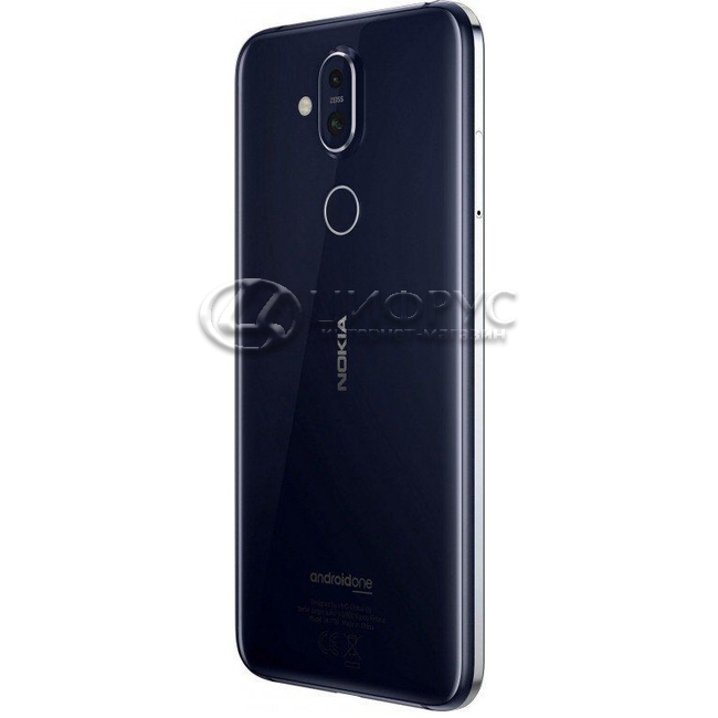 Купить Nokia 8.1 64Gb Blue (РСТ) в Москве – цена смартфона Нокиа 8.1 ...