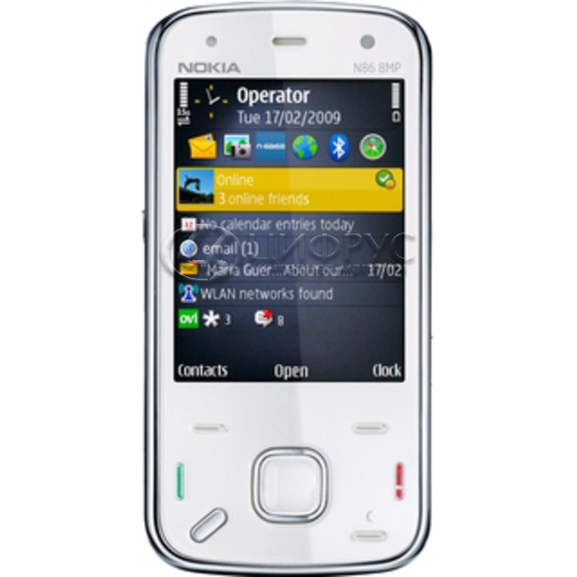 Технические характеристики: Nokia N86 White (Белый)