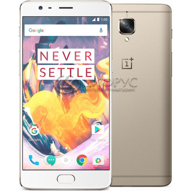 Купить OnePlus 3T (A3003) 64Gb+6Gb Dual LTE Soft Gold в