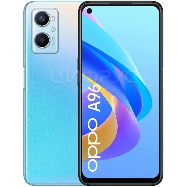 Купить Oppo A96 128Gb+6Gb Dual 4G Blue (РСТ) в Москве – цена смартфона ...