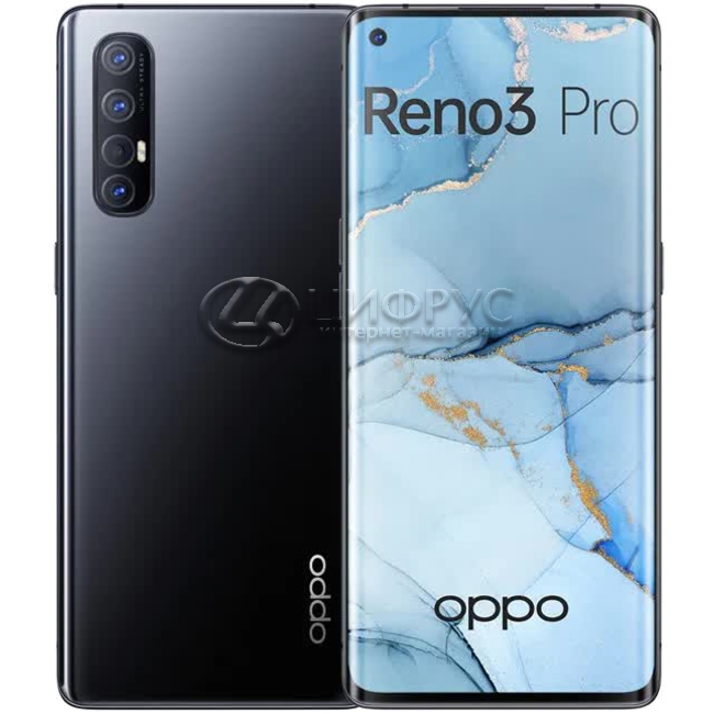 Купить Oppo Reno 3 Pro 12/256Gb Dual 4G Black (РСТ) в Москве – цена ...
