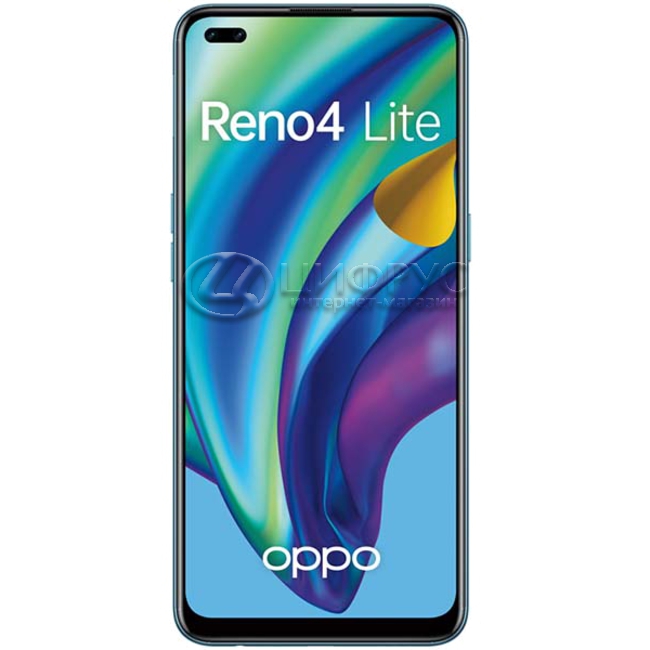 Купить Oppo Reno 4 Lite 128Gb+8Gb Dual LTE Blue (РСТ) в Москве – цена ...