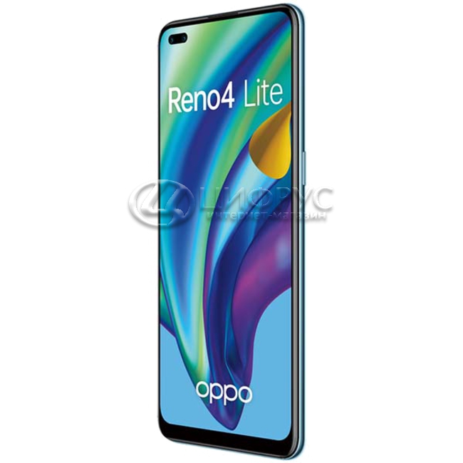 Купить Oppo Reno 4 Lite 128Gb+8Gb Dual LTE Blue (РСТ) в Москве – цена ...