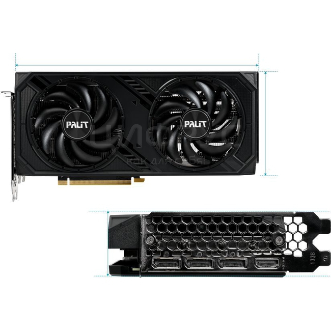 Технические характеристики: Palit GeForce RTX 4070 SUPER DUAL OC
