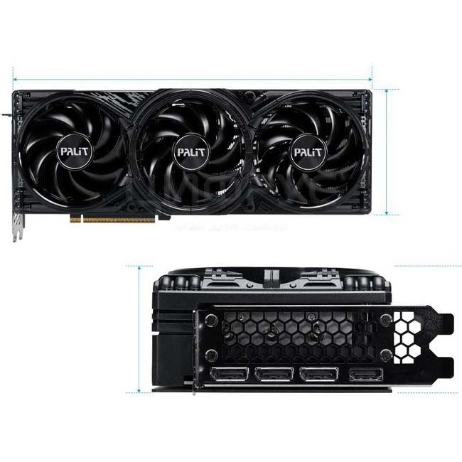 Технические характеристики: Palit GeForce RTX 5080 GAMING PRO 16Gb