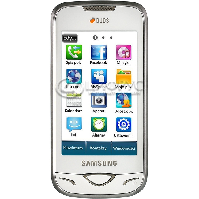 Купить Samsung B7722 Duos Pure White в Москве – цена Самсунг B7722 Дуос ...