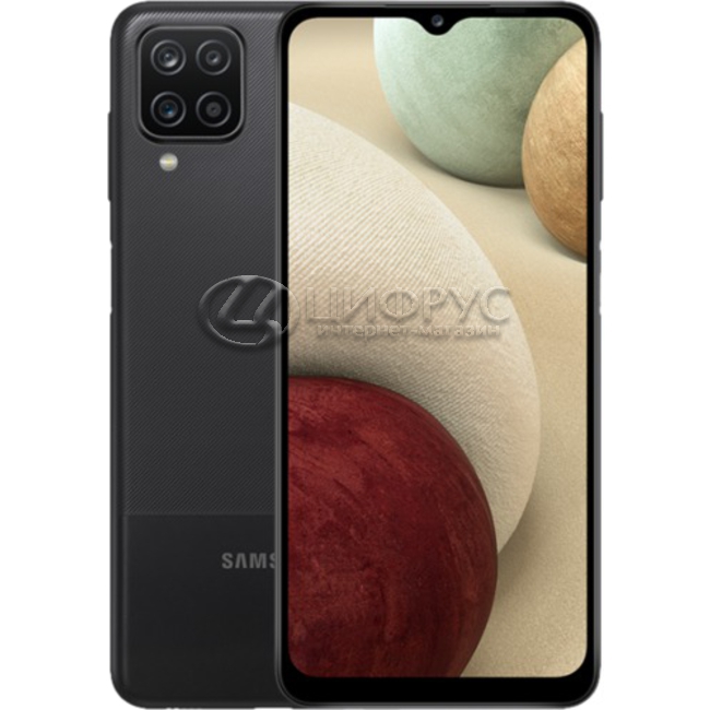 Купить Samsung Galaxy A12 SM-A125F/DS 64Gb+4Gb Dual LTE Black (РСТ) в ...