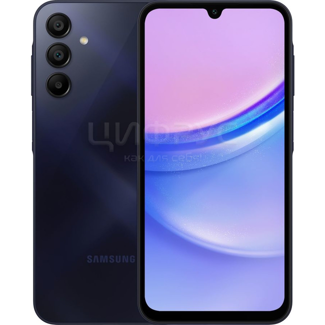 Купить Samsung Galaxy A15 SM-A155 128Gb+6Gb Dual 4G Dark Blue (EAC) в ...