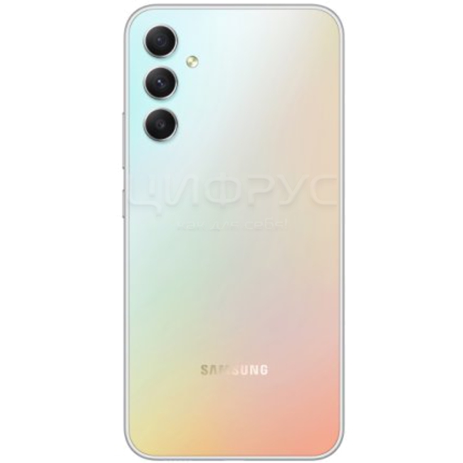 Купить Samsung Galaxy A34 5G SM-A346 256Gb+8Gb Dual Silver (EAC) в ...