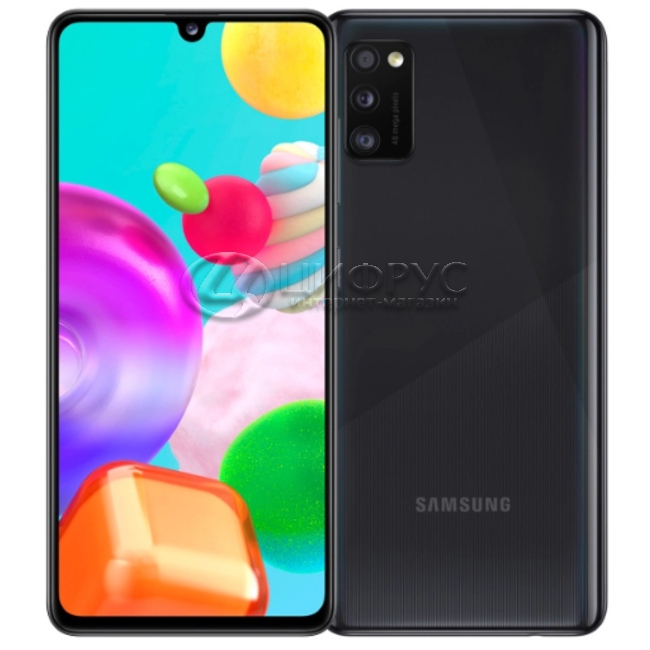 Купить Samsung Galaxy A41 SM-A415F/DS 64Gb Black (РСТ) в Москве – цена ...