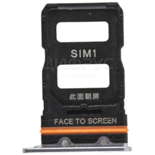 Сим лоток Xiaomi Mi 12X Purple (Фиолетовый) Оригинал