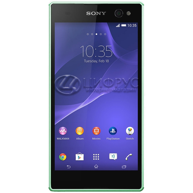 Купить Sony Xperia C3 (D2502) Dual Mint в Москве цена смартфона Сони