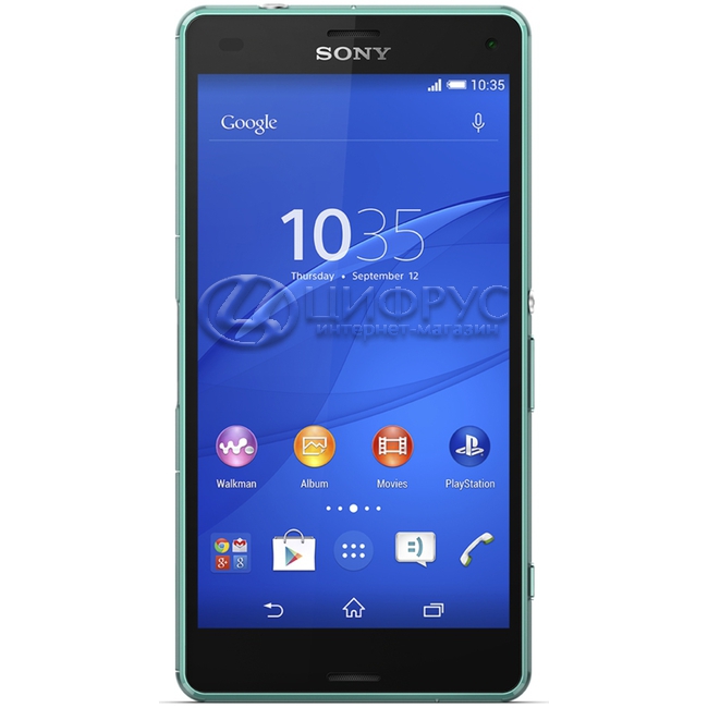 Купить Sony Xperia Z3 Compact (D5803) LTE Silver Green в Москве – цена ...