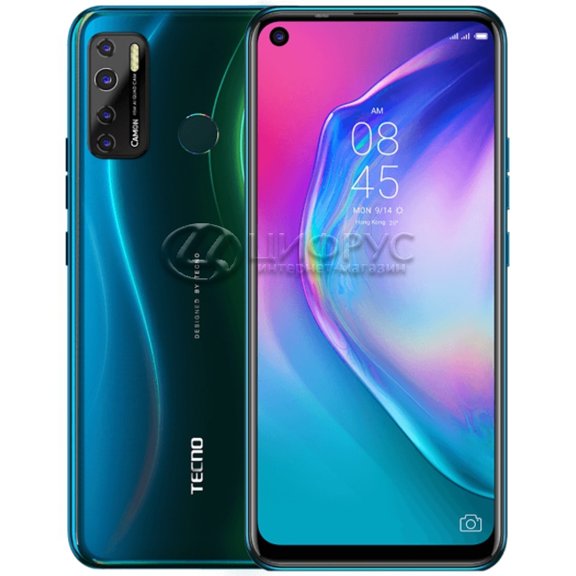 Купить TECNO Camon 15 Air Malachite Blue (РСТ) в Москве – цена ...