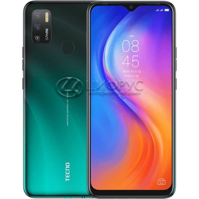 Купить TECNO Spark 5 Air 32Gb+2Gb Dual LTE Green (РСТ) в Москве – цена ...