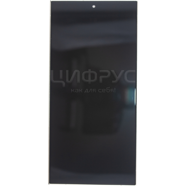 Дисплей модуль в сборе с рамкой Samsung Galaxy S24 Ultra Lavender (Лавандовый) Оригинал
