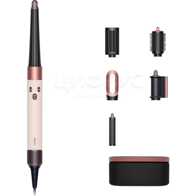 Купить Dyson Airwrap iD Long HS08 Straight + Wavy Ceramic Pink