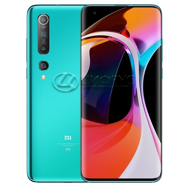 Купить Xiaomi Mi 10 (Global) 8/128Gb Green в Москве – цена смартфона ...