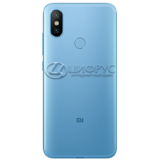 Купить Xiaomi Mi 6X 128Gb+6Gb Dual LTE Blue в Москве – цена смартфона ...