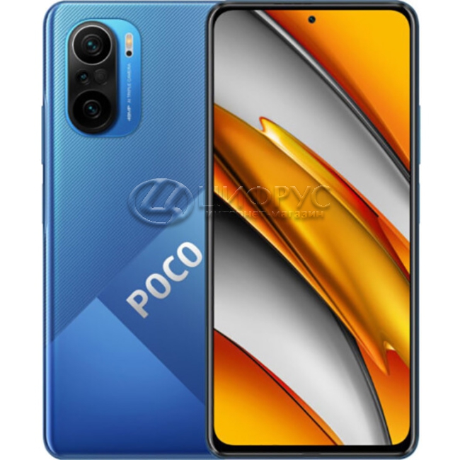 Купить Xiaomi Poco F3 NFC 128Gb+6Gb Dual 5G Blue (Global version) в ...