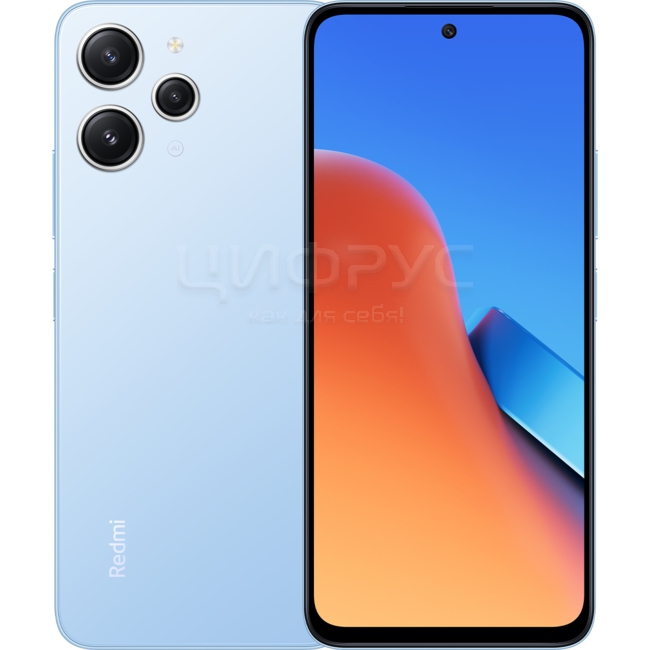 Купить Xiaomi Redmi 12 128Gb+4Gb 4G Blue (Синий) (РСТ) в Москве
