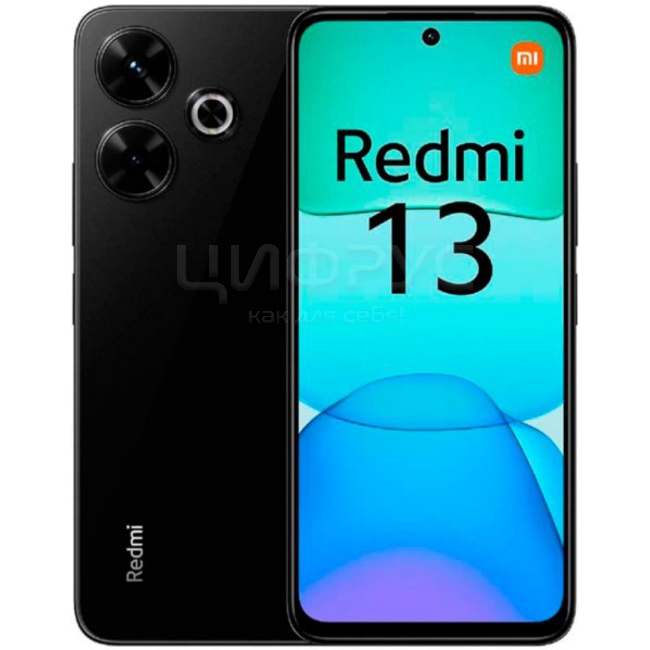 Купить Xiaomi Redmi 13 NFC 256Gb+8Gb Dual 4G Black (Global) в Москве ...