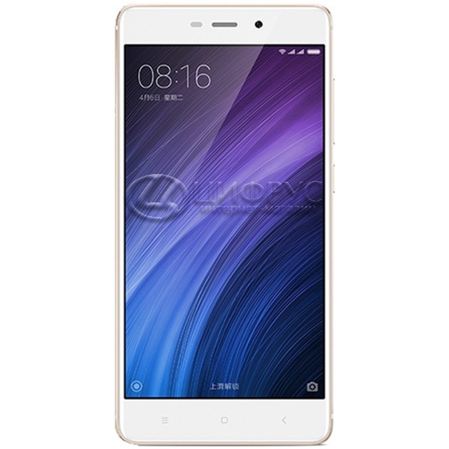 Купить Xiaomi Redmi 4 PRO 32Gb+3Gb Dual LTE White Gold в Москве – цена ...