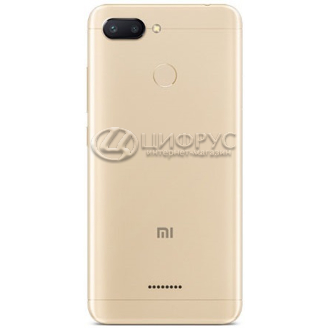 Купить Xiaomi Redmi 6 32Gb+3Gb Dual LTE Gold в Москве – цена смартфона ...