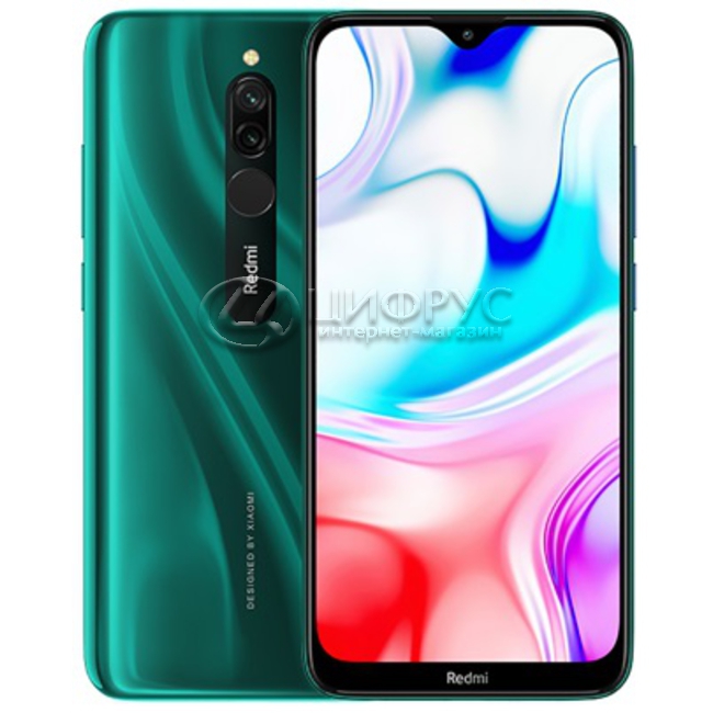 Купить Xiaomi Redmi 8 64Gb+4Gb Dual LTE Green (РСТ) в Москве – цена ...