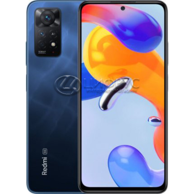 Купить Xiaomi Redmi Note 11 Pro 5G 6/64Gb Blue (РСТ) в Москве – цена ...
