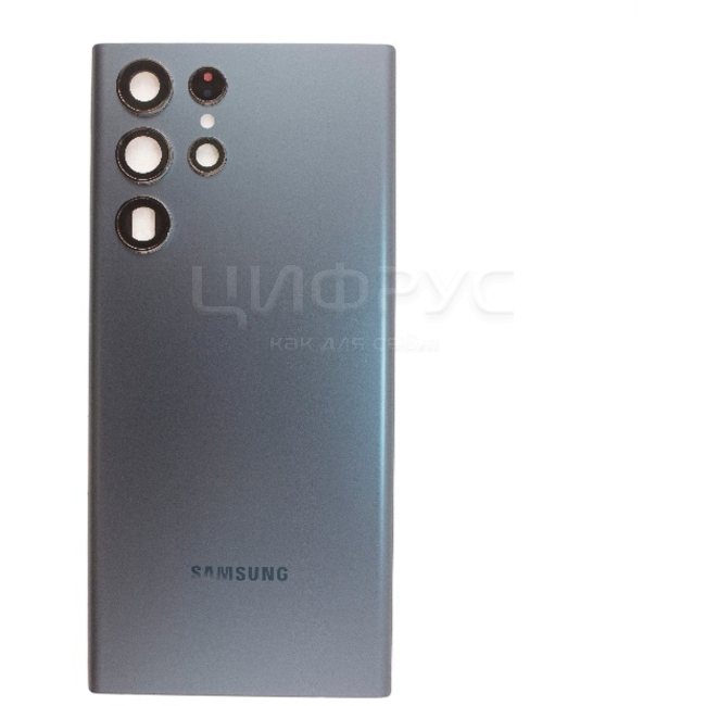 Задняя крышка Samsung S22 Ultra Green (Зелёный) Оригинал