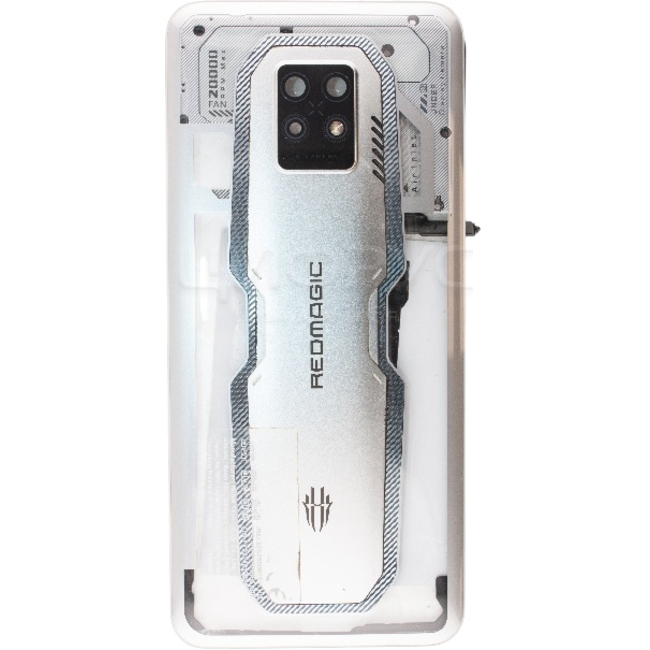 Задняя крышка ZTE Nubia Red Magic 7S Pro Silver (Серебряный) Оригинал