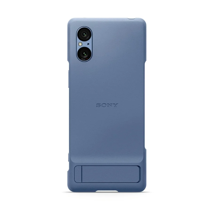 Купить Задняя накладка для Sony Xperia 5 V Blue Style Cover with Stand в  Москве – Задняя накладка для Sony Xperia 5 V Blue Style Cover with Stand по  лучшей цене в интернет-магазине